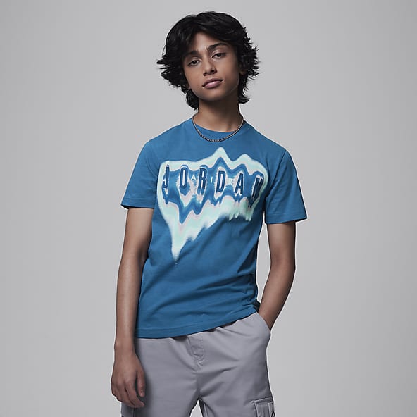 Dark blue jordan shirt sales